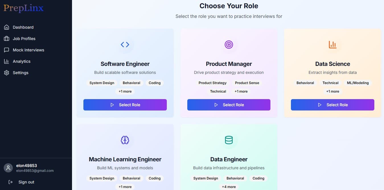 Choosing a role in PrepLinx: software engineer, product manager, data science and more